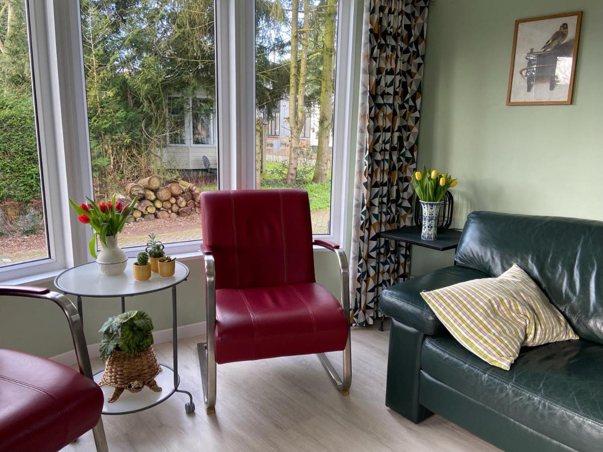 Ruim En Modern Chalet In De Veluwse Bossen Putten Exterior photo